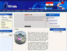 Tablet Screenshot of iter-india.org